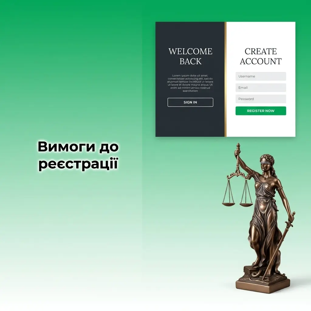 Вимоги до реєстрації в онлайн-казино: вік від 21 року, один акаунт, верифікація особи