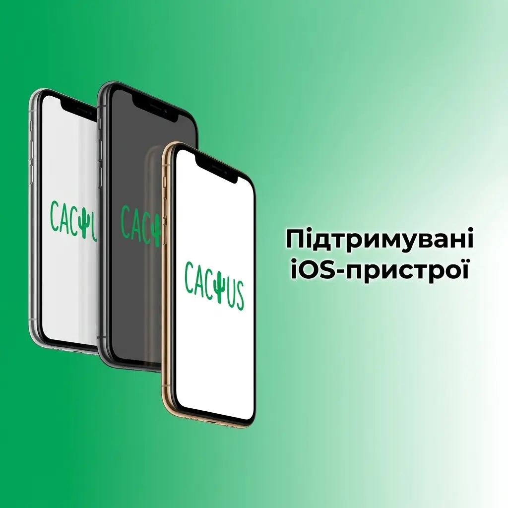 Список підтримуваних пристроїв iPhone та iPad для додатку Cactus Casino на iOS 13.0 і вище